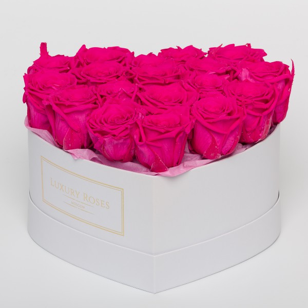 Luxury rose. Розовые розы в коробке. Ярко розовые розы в коробке. Стабилизированные розы в коробке. Розовые розы в коробке сердце.