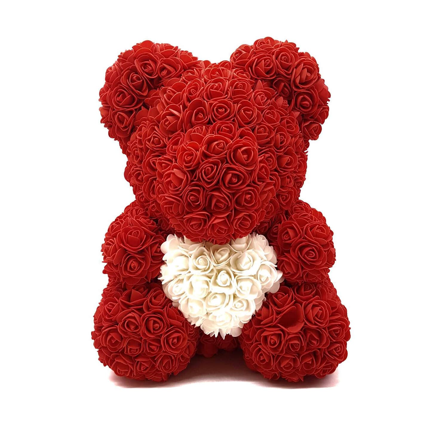 Мишка из роз купить. Мишка из роз 40 см. Мишка из роз с сердцем, 40 см, красный. Медведь из роз. Цветочный мишка.